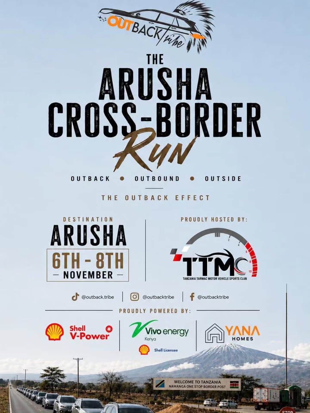 Outback Tribe Arusha Cross-Border Run