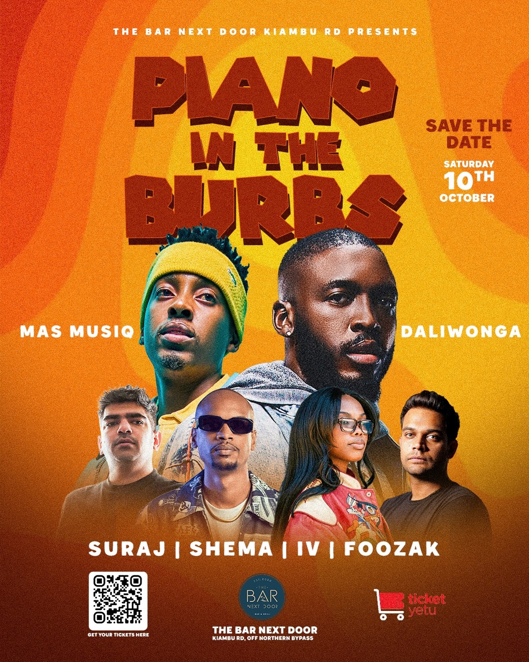 Piano in the Burbs • MAs Musiq, Daliwonga LIVE