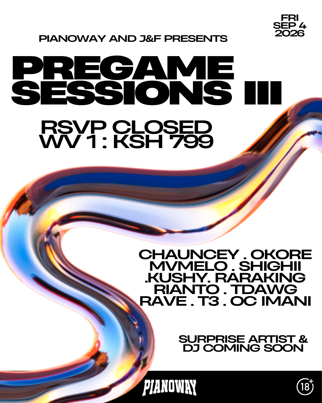 Pianoway Pregame Sessions 3 - J&F Edition