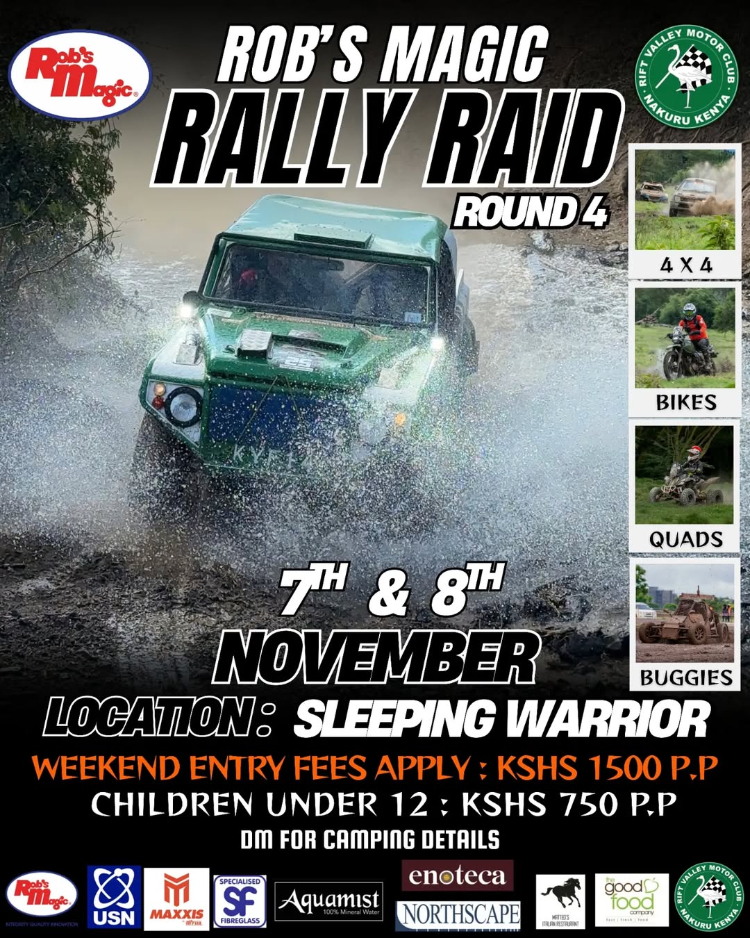 Rob’s Magic Kenyan Rally Raid Round 4