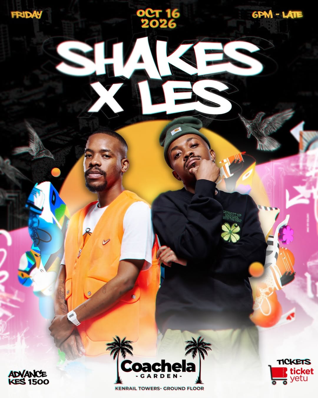 Shakes X Les LIVE