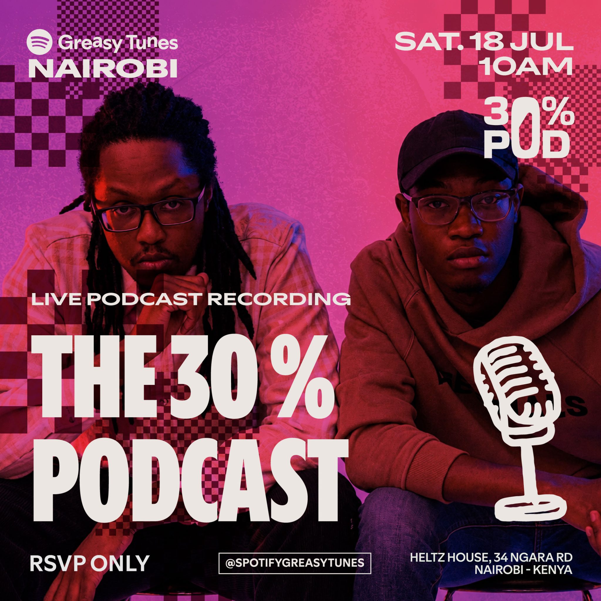 Spotify Greasy Tunes x 30% Pod