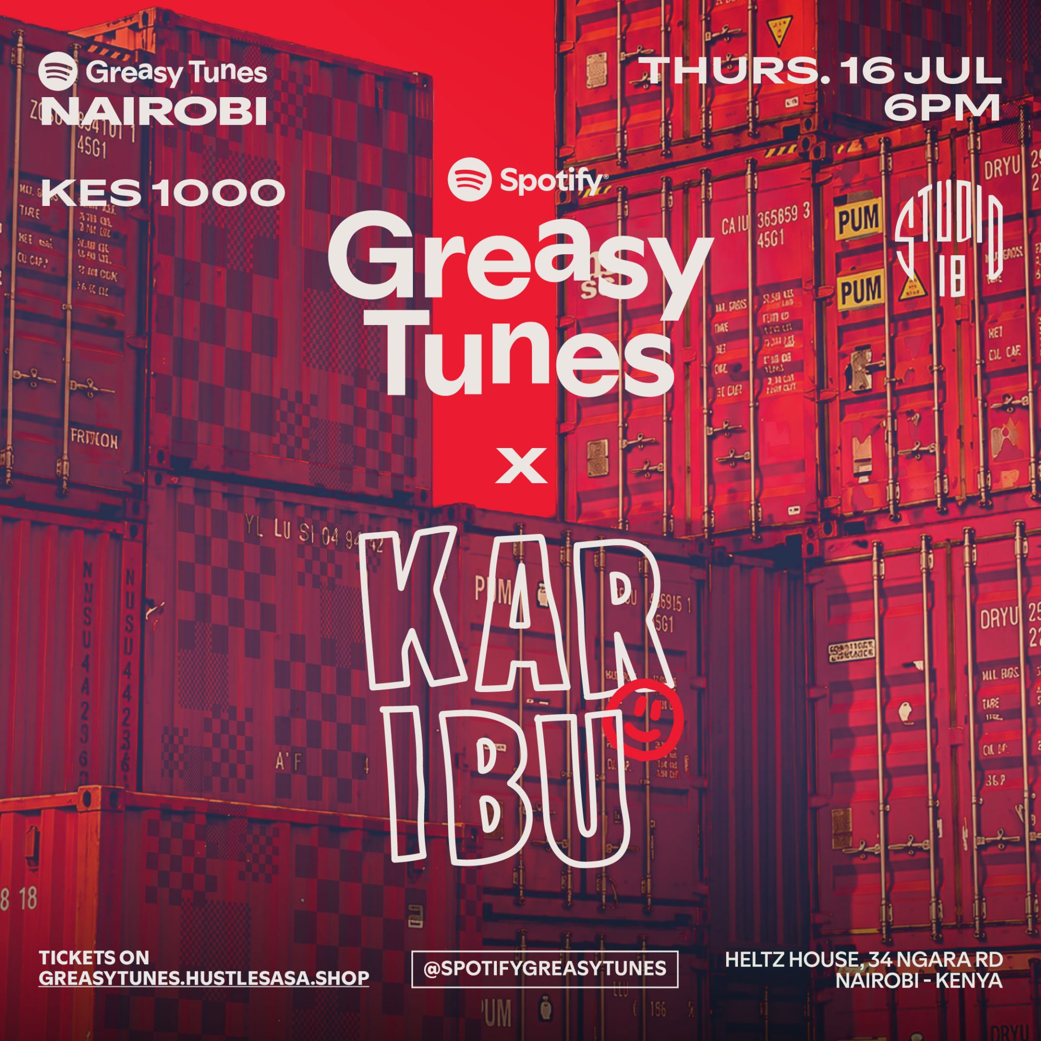 Spotify Greasy Tunes x Karibu