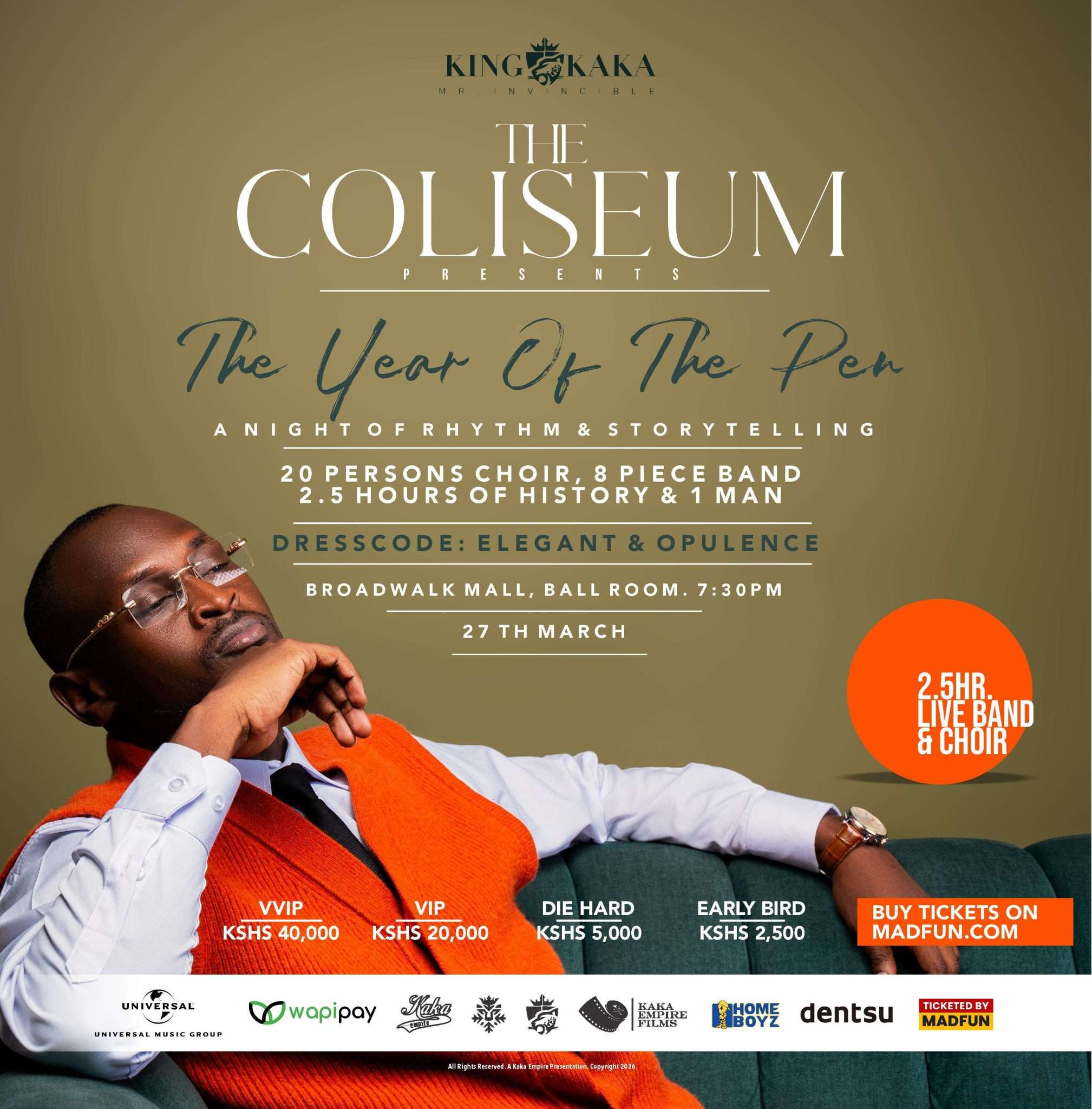 The Coliseum Presents The Year Of The Pen