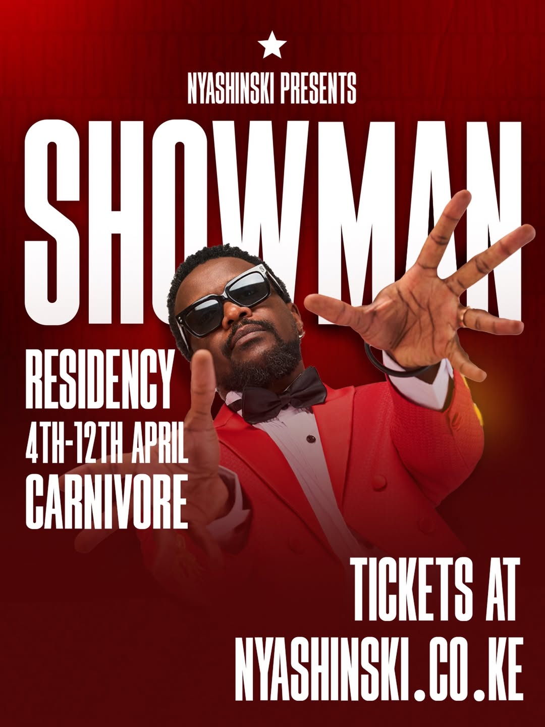 The Showman Residency by Nyashinski - Nairobi Events Guide The Showman Residency by Nyashinski