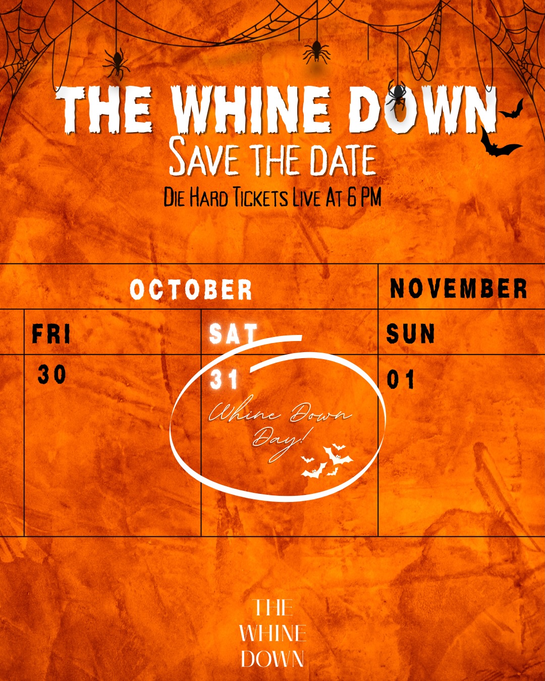 The Whine Down • October Edition - Spooky Soireé III