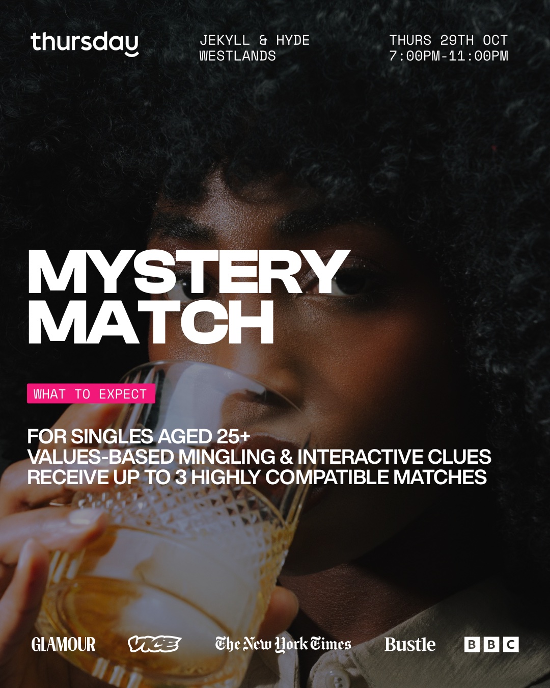 Thursday™ Nairobi | Singles Mystery Matchmaking