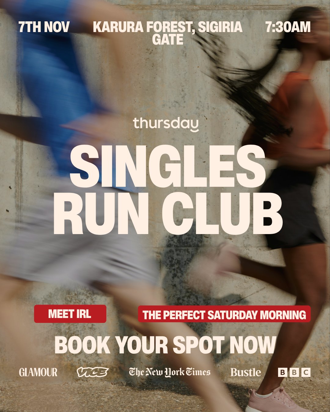Thursday™ Nairobi | Singles Run Club
