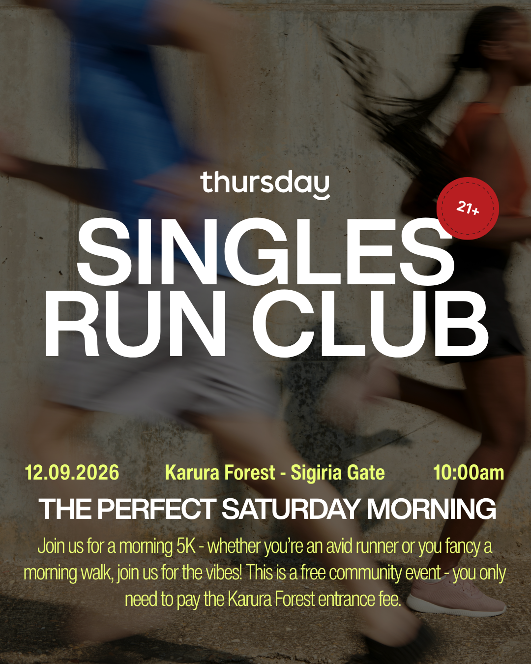 Thursday™ Nairobi | Singles Run Club