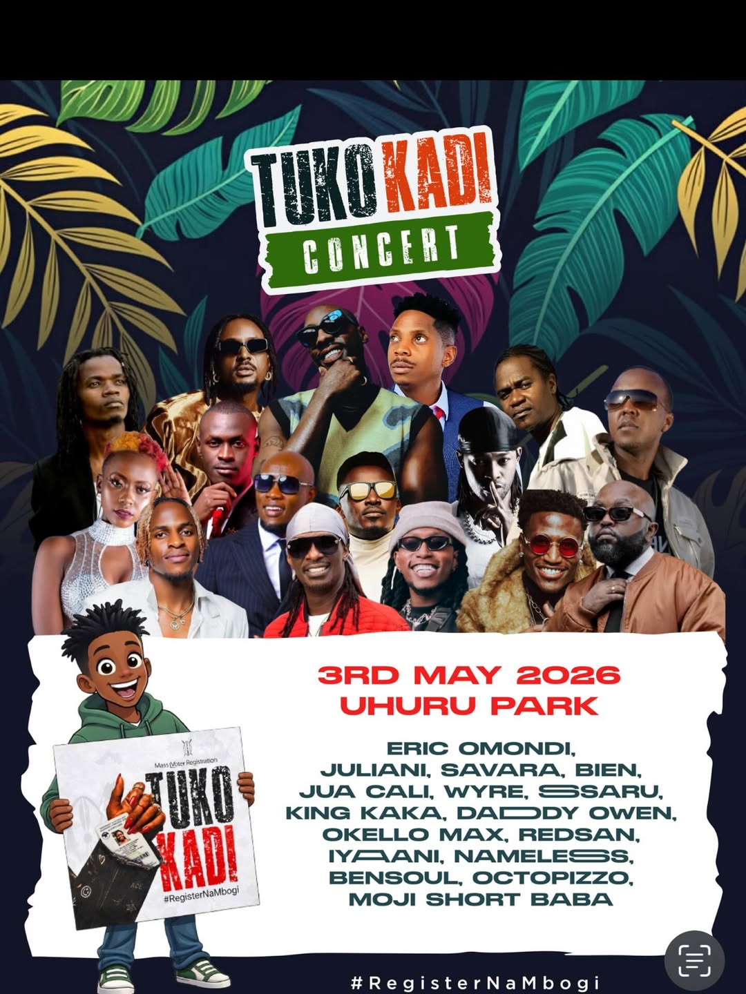 Tuko Kadi Concert - Nairobi Events Guide Tuko Kadi Concert