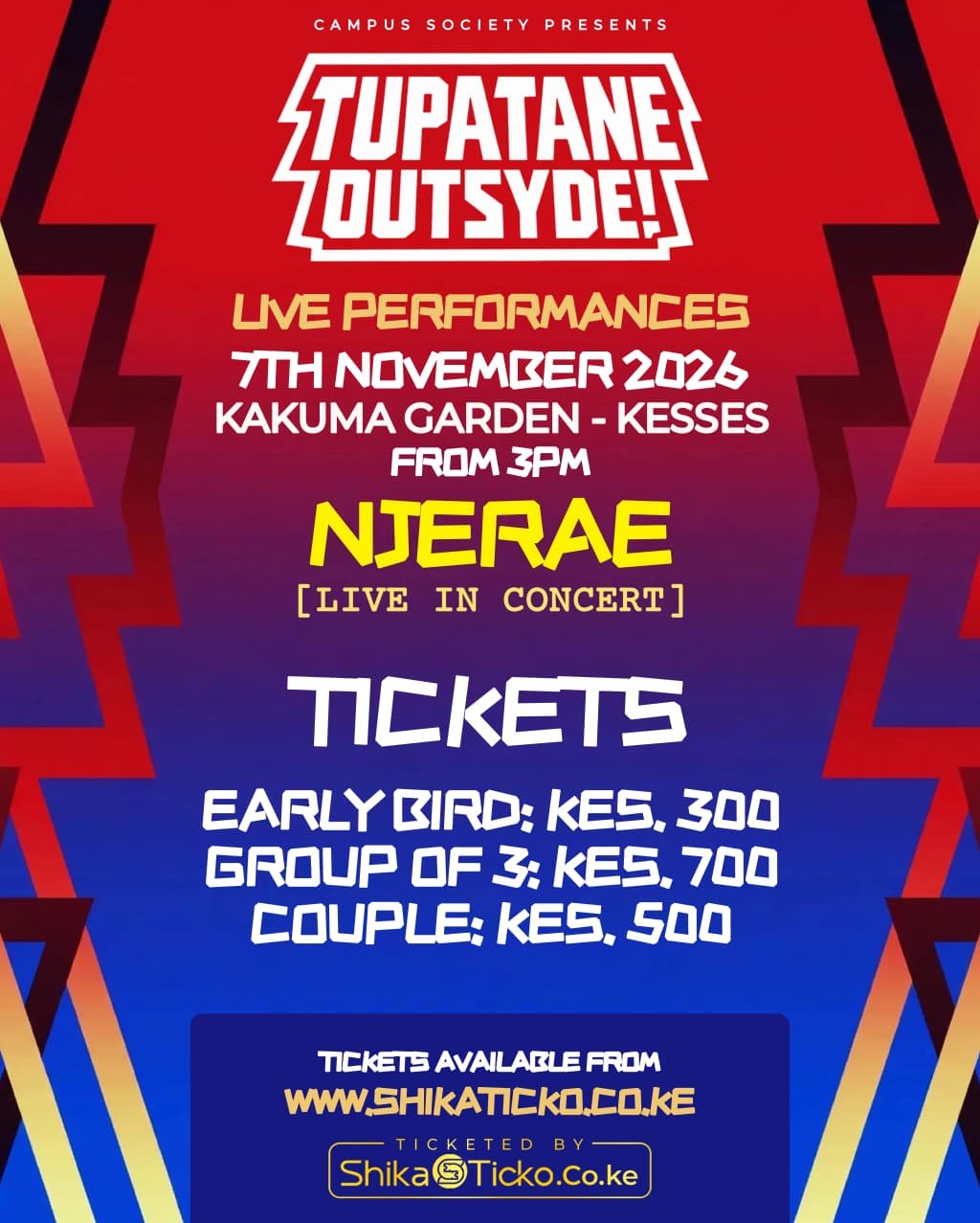 Tupatane Outsyde • Njerae LIVE