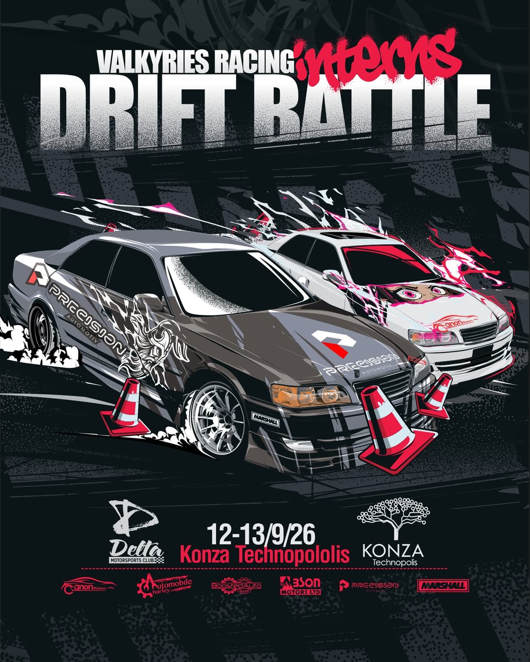 Valkyries Racing Interns Drift Battle